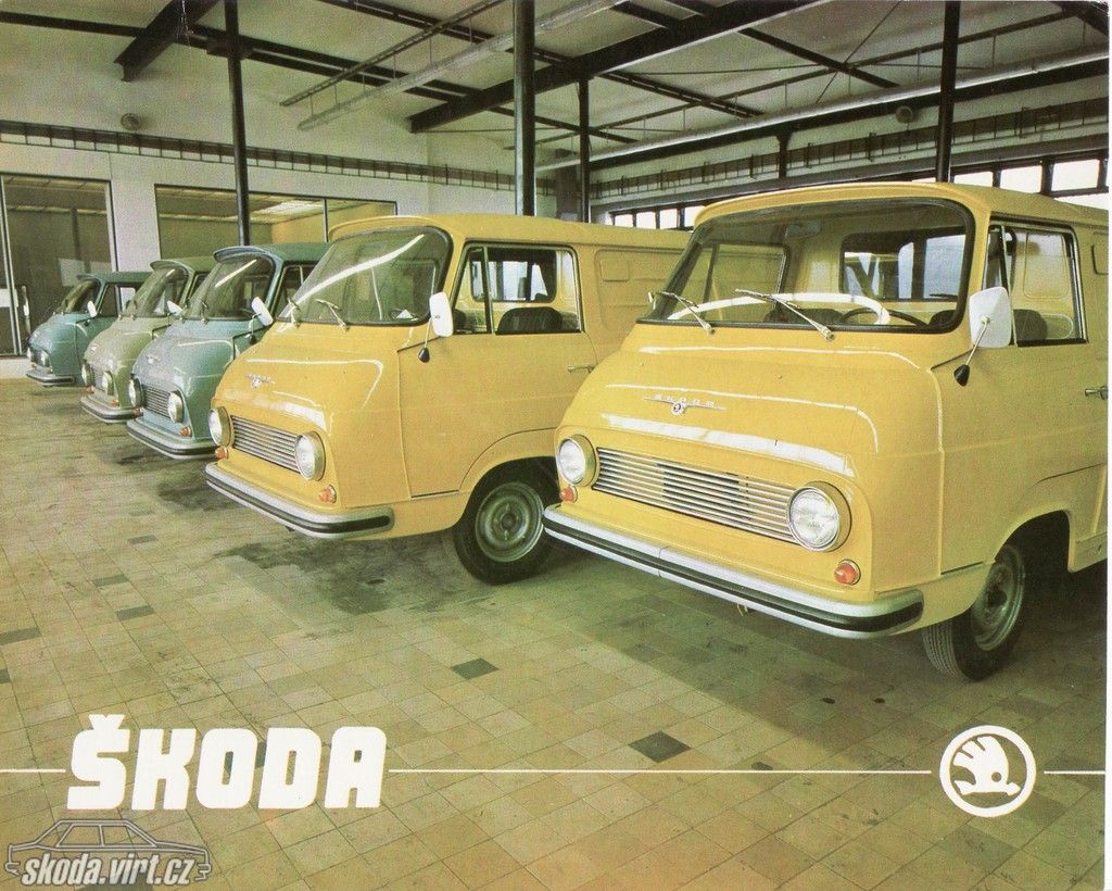 Škoda 1203 bemutató